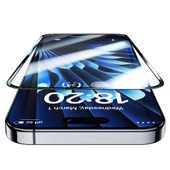 Vendas iPhone 13 Mini Uyumlu Exclusive V-Pro Safir Hardness Tempered Glass Ekran Koruyucu 2 Adet Set - 4