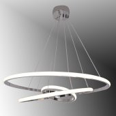 TT Aydınlatma TT300-3 KR  Halka 3 lü Krom Kaplama Led Avize - 1