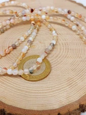 Akik Taşı Dizi 4mm (44550) thumbnail 2