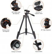KOBB KBL16T 160CM Su Terazili Profesyonel Alüminyum Lazer Tripod - 7