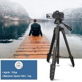 KOBB KBL16T 160CM Su Terazili Profesyonel Alüminyum Lazer Tripod - 9
