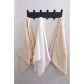 Risingmaber Metal Siyah Amerikan Kapı Arkası Yapışkanlı Askılık Banyo Askılık ve Duvar Askısı MT84S - 1