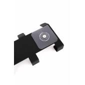 Risingmaber Metal Siyah Amerikan Kapı Arkası Yapışkanlı Askılık Banyo Askılık ve Duvar Askısı MT84S - 4
