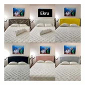 BAZA BAŞLIĞI PELUŞ ÇİFT KİŞİLİK (EKRU ) - 1