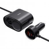 Baseus 30W USB + Type-C Hızlı Şarj Araç Çakmaklık Çoklayıcı Şarj Aleti - 3