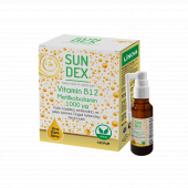 SUNDEX Vitamin B12 Metilkobalamin 1000 mcg 20 ml Dilaltı Sprey - 1