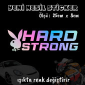 Hard Strong sticker - Hologram etiket yapıştırma 2 adet - 1