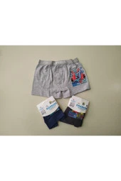 3lü Paket Erkek Çocuk Boxer - 1
