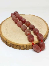 Çilek Kuvars Taşı Şekilli Dizi (44565) thumbnail 1