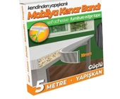 Kendinden Yapışkanlı Masa,Raf,Dolap,Tezgah,Mobilya Kenar Bandı 18mmX5 Metre-Gri - 4