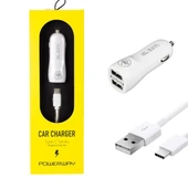Powerway 3.1A Type-C Araç Çakmaklık Şarj Aleti X3 - 5
