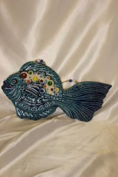 Nazar Boncuğu Duvar Süsü Balık thumbnail 3