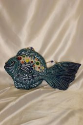 Nazar Boncuğu Duvar Süsü Balık thumbnail 4