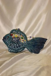 Nazar Boncuğu Duvar Süsü Balık thumbnail 5