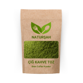 Naturşah Yeşil Kahve Toz - Öğütülmüş (Green Coffee Powder) 1 Kg - 1