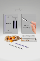 Vorcom Tablet Serisi Uyumlu Dokunmatik Ekran Kalemi Yazı ve Çizim Tablet Kalemi - 4