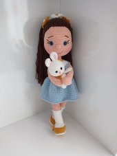 Ece Bebek Amigurumi Organik Oyuncak thumbnail 2