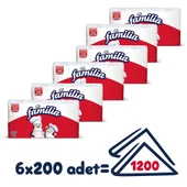 Familia 200'lü Peçete (6 Paket x 200 Yaprak) - 2