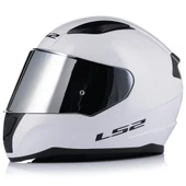 Ls2 Rapıd 2 Beyaz Fullface Motosiklet Kaskı Gri Camlı - 1