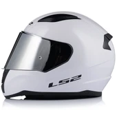 Ls2 Rapıd 2 Beyaz Fullface Motosiklet Kaskı Gri Camlı - 2