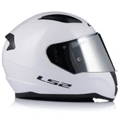 Ls2 Rapıd 2 Beyaz Fullface Motosiklet Kaskı Gri Camlı - 3