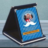 Lacivert Plaket 12x16 Cm Kişiye Özel - 2