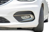 OMSA Fiat Egea Siyah Krom Sis Far Çerçevesi 2 Parça 2015-2020 Arası - 3
