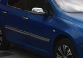 OMSA Peugeot 307 HB/SW/CC Krom Ayna Kapağı 2 Parça Abs 2001-2008 Arası - 3