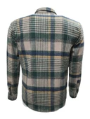 Ronex R00722 Erkek Oduncu Cepsiz Düğmeli Ekose Kareli Gömlek thumbnail 7