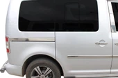 OMSA VW Caddy Maxi Krom Sürgülü Kapı Çıtası 2 Parça 2007-2015 Arası - 4