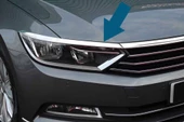 OMSA VW Passat B8 Krom Far Üstü Çıta 3 Parça 2015-2019 Arası - 6