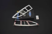 OMSA Citroen Berlingo 2 Krom Stop Çerçevesi 2 Parça Abs 2008-2018 Arası - 3