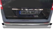 OMSA Mercedes Vito W447 Krom Boru Çap:60 Arka Basamak Plastik Kapak 2014 ve Sonrası - 3