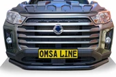OMSA Ssangyong Musso Texas Ön Alt Koruma Çap:76 Siyah 2018 ve Sonrası - 3