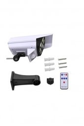 Kamera Görünümlü Hareket Sensörlü Uzaktan Kumandalı Solar Bahçe Lambası Kmr-ld-slr - 3