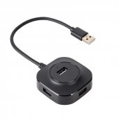 Vcom USB Girişli 4 Port Usb 2.0 Çoklayıcı Hub, DH207 - 1
