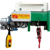 Levent LD2F-SA1000 Elektrikli Vinç 1.000 Kg 2 Hareketli Şaryolu 380V - 1