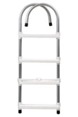 Hobi Store Portatif Tekne Merdiveni ( Beyaz )  3 Basamaklı - 4