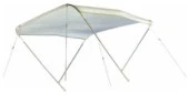 Katlanabilir 2 Kollu Tekne ve Bot Tentesi ( Krem En : 200 cm ) - 1