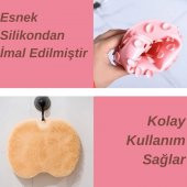 Vantuzlu Silikon Banyo Kesesi Masaj Lifi - 5