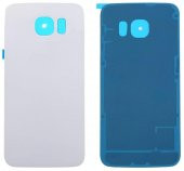Senalstore Samsung Galaxy S6 Edge Sm-g925 Arka Kapak Pil Kapağı - Beyaz - 1