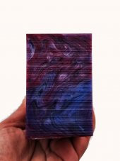 Mavi Mor Hareli Amerikan Katalin Tesbih Hammaddesi thumbnail 2