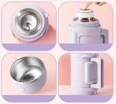 TKK Çelik Sport Termos 1000Ml Mor - 2