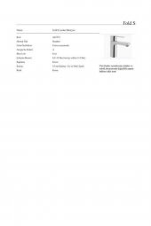 Artema Fold S Lavabo Bataryası - A42532 - 2