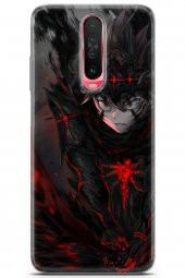 Xiaomi Poco X2 Uyumlu Kılıf Supers 14 Asta Devil Anime Cover Kılıf Siyah - 1