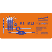 Projahn 91004 44 Parça Diş Açma Seti M3-M12 - 2