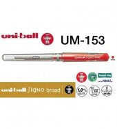 UNI JEL IMZA  KALEM 1mm KIRMIZI 12 LI (UM-153) - 2