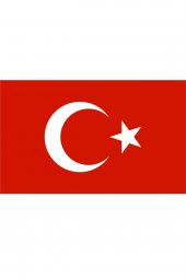 Türk Bayrak Sticker A6 Küçük Boyut 1 Paket 10 Adet - 1
