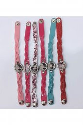 K-pop Blackpink Örgü Bileklik Yeni Model 6 Adet - 1