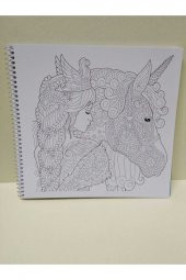 Ruh-u Revan Yetişkinler Için Boyama Kitabı 35 Sayfa 22x24 - 2